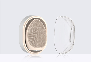 Compact Silicone Facial Brush